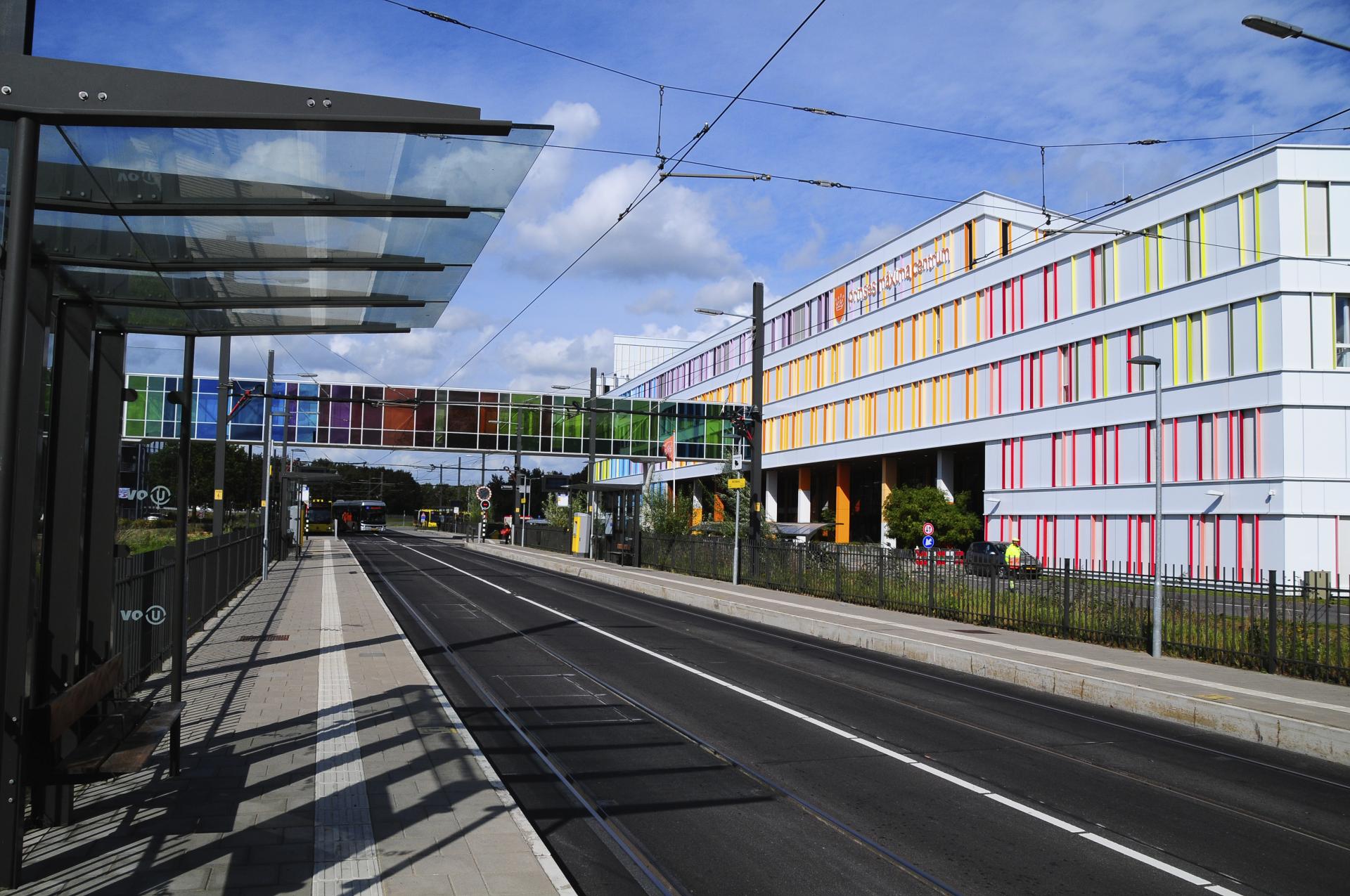 Het Utrechts Archief, fotograaf. Gezicht op het Prinses Máximacentrum voor kinderoncologie (Heidelberglaan 25) te Utrecht.