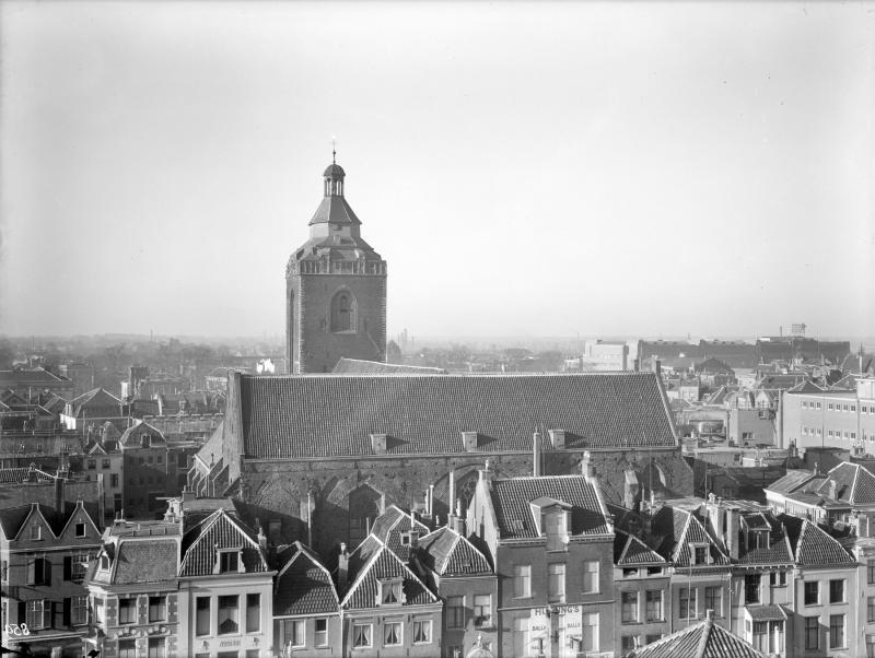 Buurkerk in 1936, Fotograaf F. Kramer
